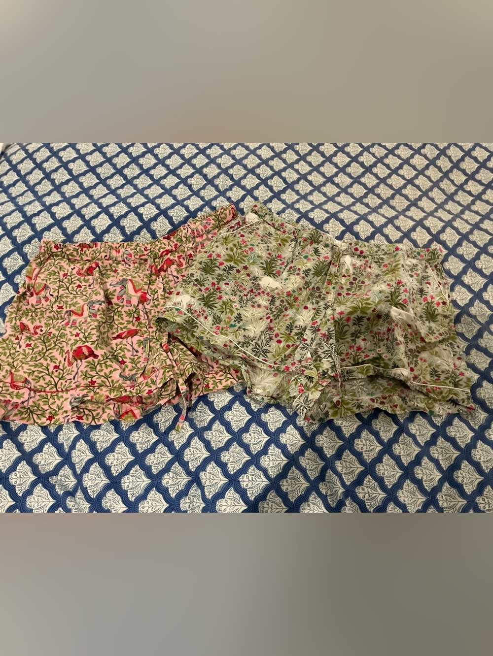 2 pairs of Printfresh boxer shorts pajama bottoms sz XL